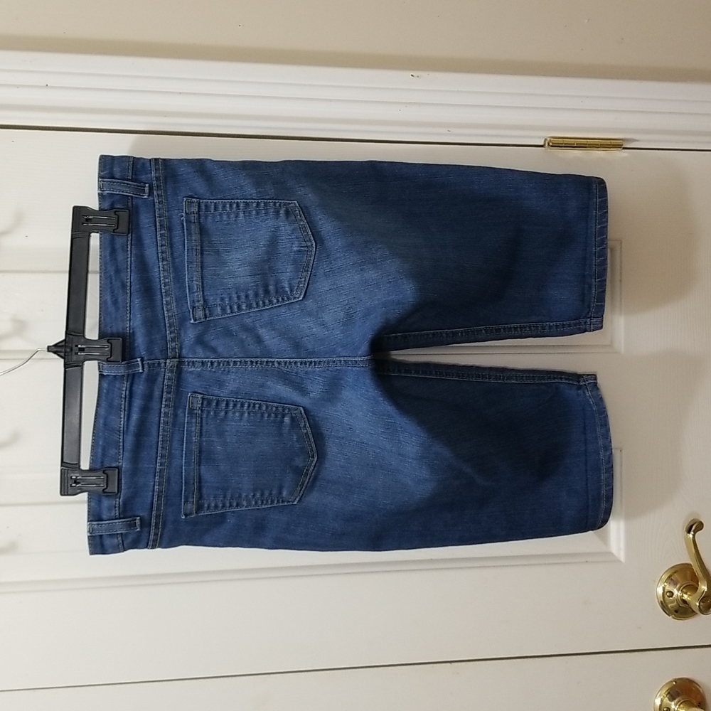 3/$12 Jones New York blue jean shorts sz 10 - Picture 4 of 8